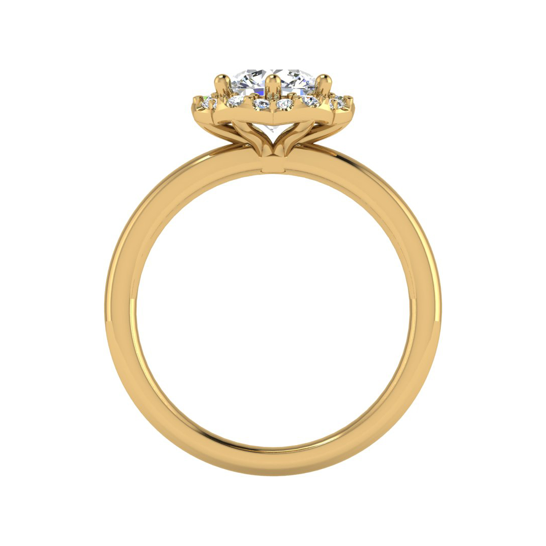 Samara Halo Engagement Ring